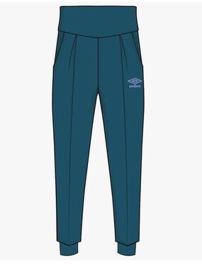 Umbro Girls Blue Coral/Digital Violet Training Pant NWT